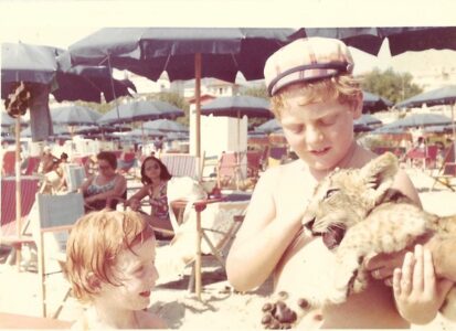 Riccione - 20 agosto 1974 - Noi e i leoni